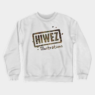 HIWEZ logo Flecktarn Crewneck Sweatshirt